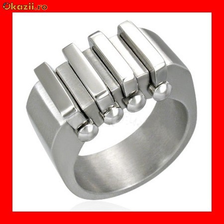 US-10 Inel / Verigheta Otel Inox  RS-189 Best Price ! foto mare