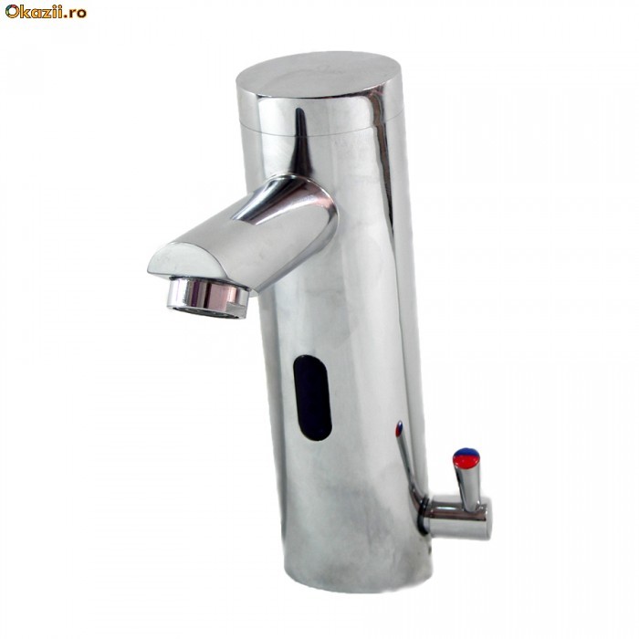 Baterie Lavoar cu senzor inox foto mare