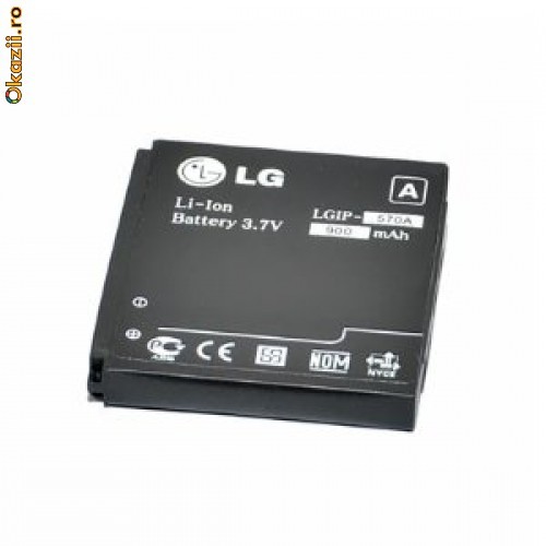 Acumulator LG KP501 Cookie Original swap KC780 Reina, KF700, KF690 foto mare
