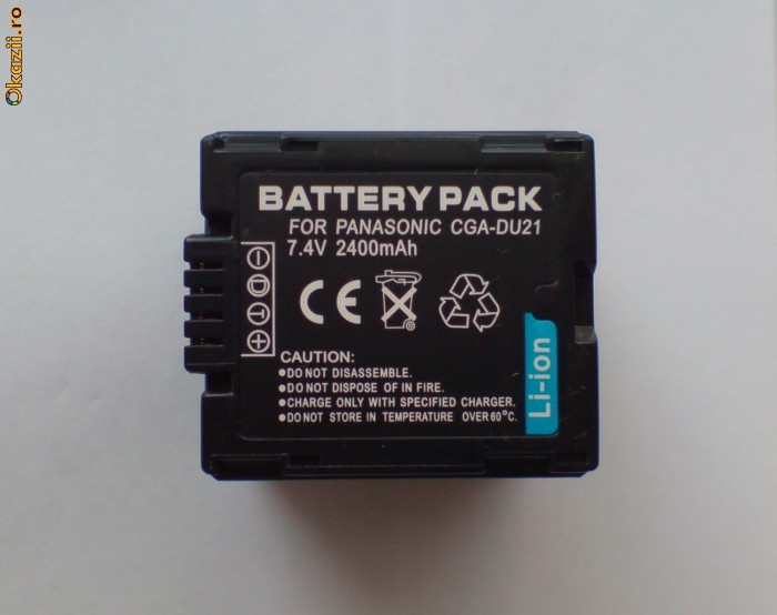 Acumulator compatibil Panasonic CGA - DU21 foto mare
