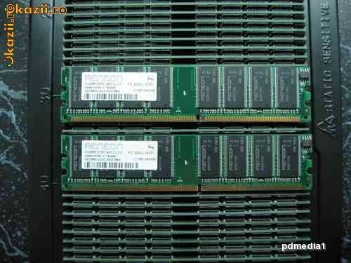 Memorie Ram DDR1 512 Mb , Pc 3200 Fsb 400 si Pc 2700 Fsb 333 foto mare