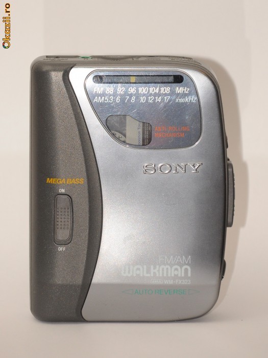 Walkman Sony, caseta plus radio foto mare