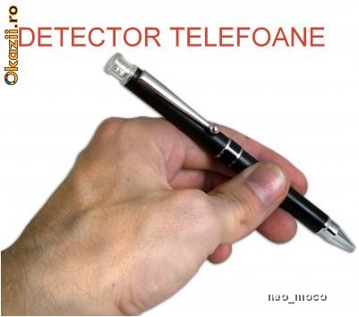 DETECTOR IN FORMA DE PIX TELEFOANE MOBILE SPY SPION GSM RF WIRELESS foto mare
