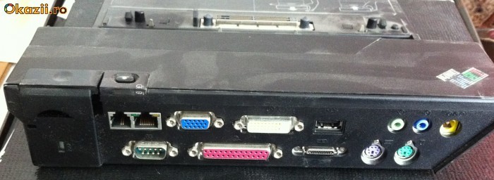 Thinkpad Port Replicator II 74P6733 Docking Station - X31,etc foto mare