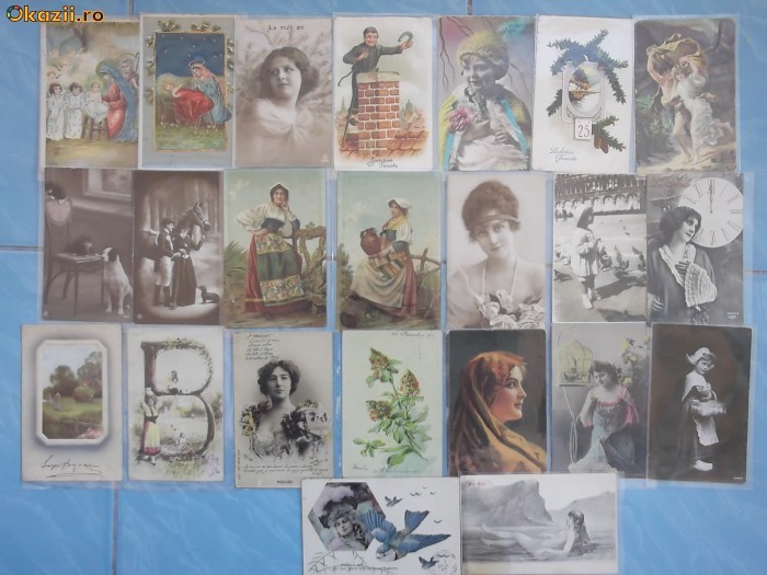 Lot 23 vederi vechi diverse foto mare