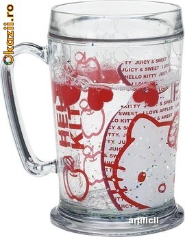 Cana Glitter 42cl HELLO KITTY APPLE foto mare