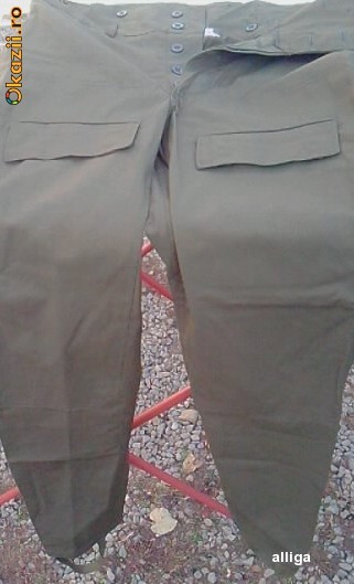 Pantalon militar marimea L, okazie foto mare