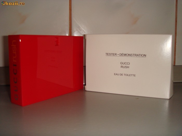 GUCCI RUSH FOR WOMEN - 75 ml eau de toilette TESTER foto mare