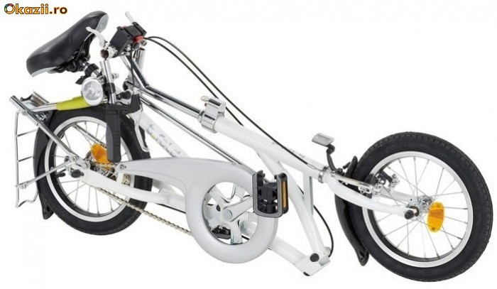 Bicicleta pliabila B-FOLD de la Decathlon foto mare