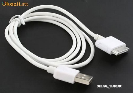 Cablu usb Date iPhone 2G 3G 3GS 4G iPad iPod foto mare