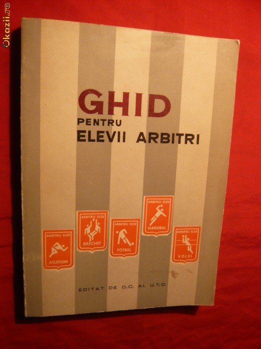 Ghid ptentru Elevii Arbitri - 1971 foto mare