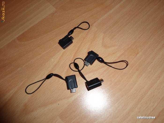 Adaptor Cablu Micro USB Mini Usb Mama Tata foto mare