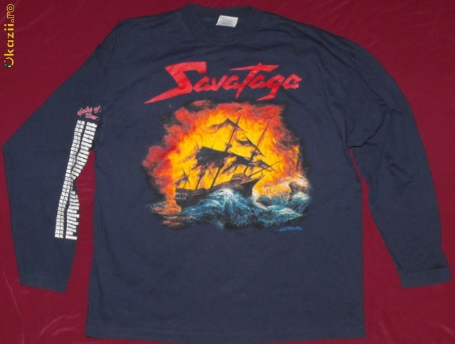 Tricou original Savatage - Wake of Magellan marimea XL foto mare