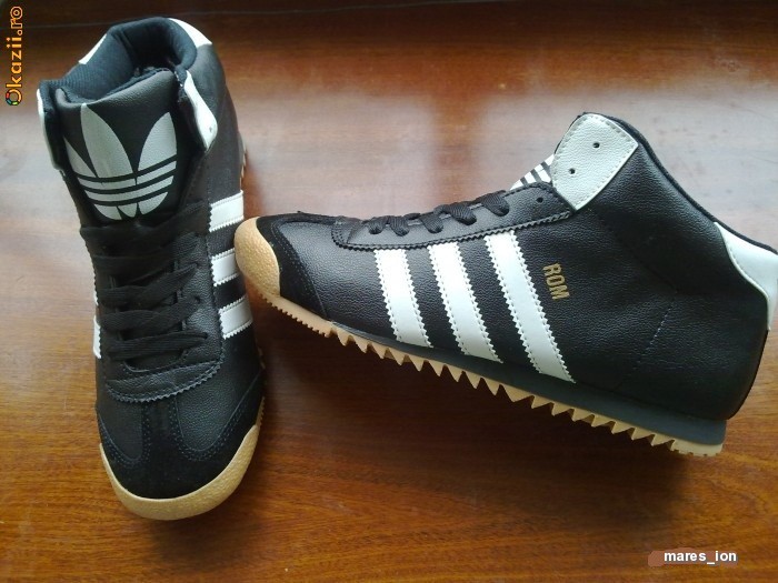 ADIDAS ROM GHETE  BLACK .... ADIDASI CALITATE GARANTATA foto mare