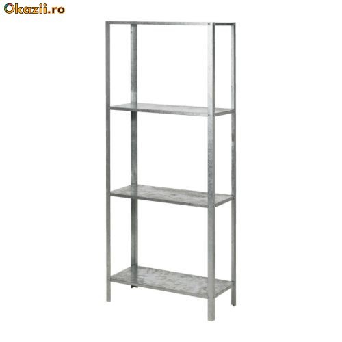 Vand etajera,metal galvanizat foto mare