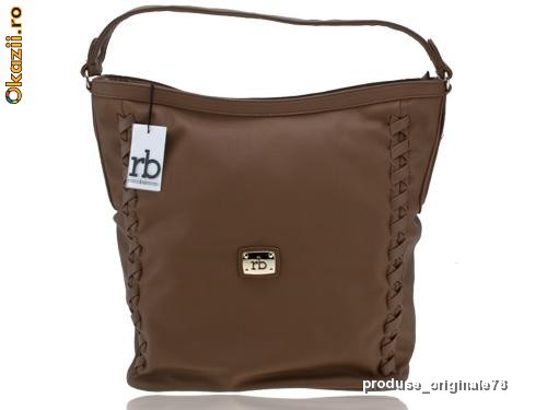 Geanta ROCCO BAROCCO 6705, NOU CU ETICHETA, pret magazin 150 euro, model deosebit OFERTA DE CRACIUN foto mare
