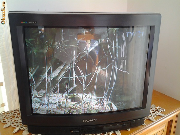 Vand / schimb - TV color SONY Triniton diagonala 66 cm (CRT) foto mare