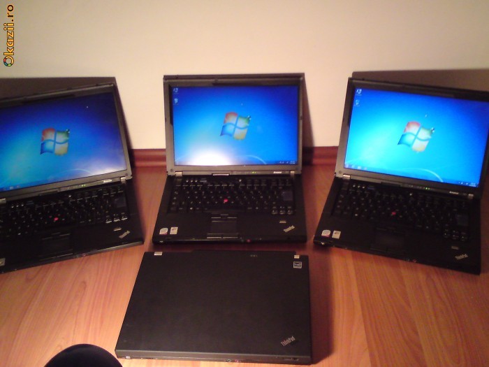 Livram laptopuri LENOVO IBM THINKPAD T61 garantie !!! foto mare
