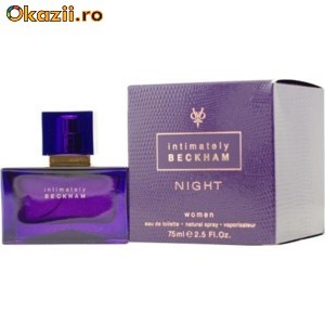 David Beckham Intimately Night Women 15 ml EDT pentru femei foto mare