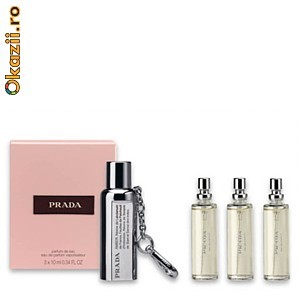 Prada Amber 3x10 ml EDP Parfum De Buzunar pentru femei foto mare