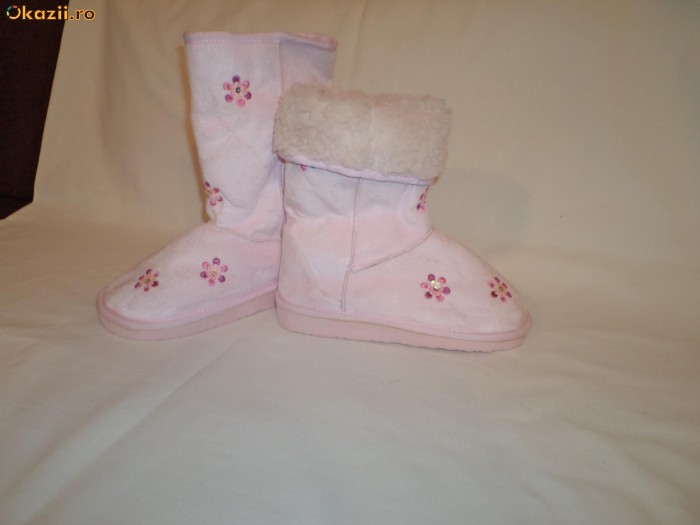 Papuci de casa booties fete mar. 33/34 foto mare