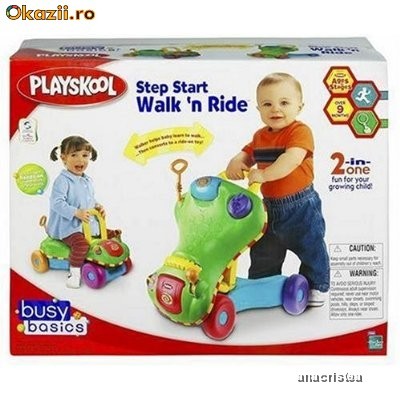 Premergator masinuta Playskool Walk and Ride nou sigilat in cutie-redus foto mare