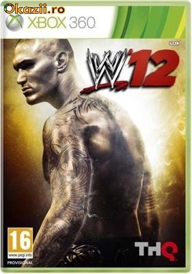 Smackdown vs Raw WWE 12 XBOX 360 (sigilat) transport inclus foto mare