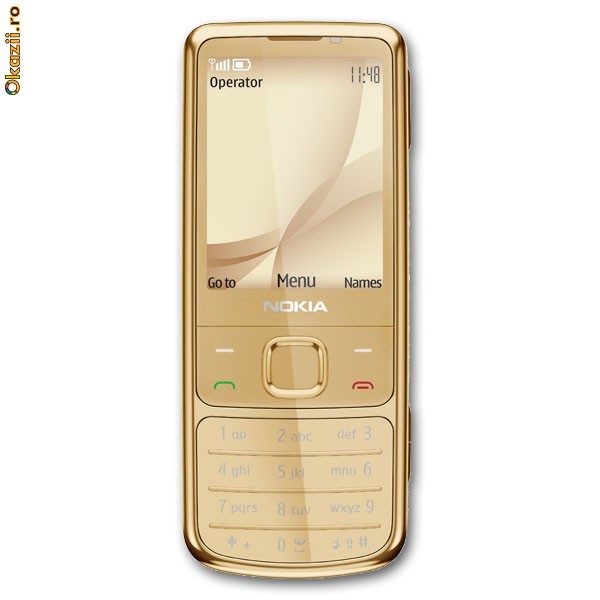 NOKIA  6700 GOLD SIGILATE / ROMANA foto mare