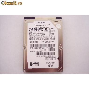 hdd laptop 2.5'' hitachi travelstar 20gb ide (apple) foto mare