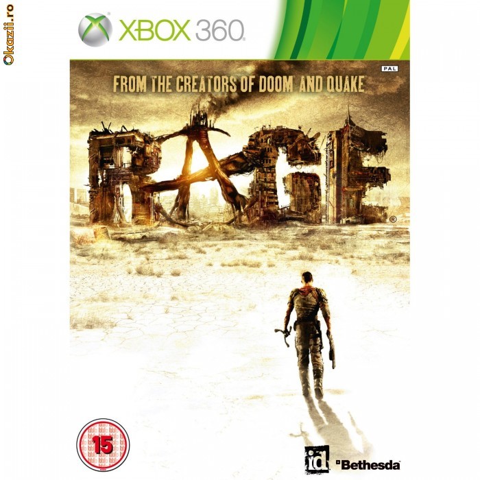 Rage Anarchy Edition Xbox 360 PAL foto mare