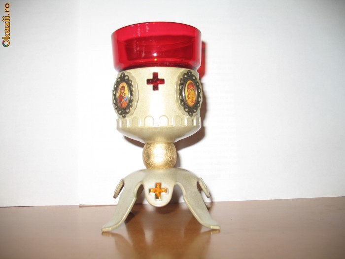 Candela Liturgica Cu Picior foto mare