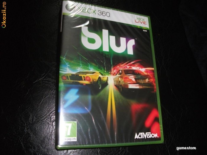 Blur, XBOX360, original si sigilat, 109 lei(gamestore)! NOU! foto mare
