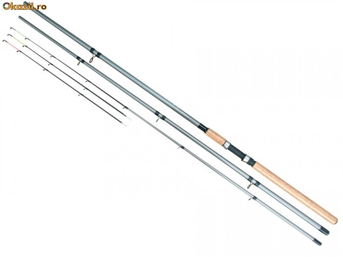 LANSETA BARACUDA DRAGON FEEDER 3,90 M- CARBON foto mare