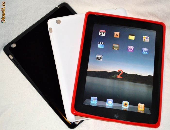 Cel mai avantajos pret - Husa / Carcasa, EDITIE SPECIALA, diferite culori - compatibila cu Apple iPad 2 foto mare