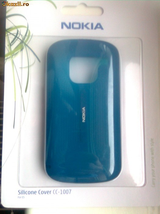 Husa silicon pentru Nokia E5 foto mare