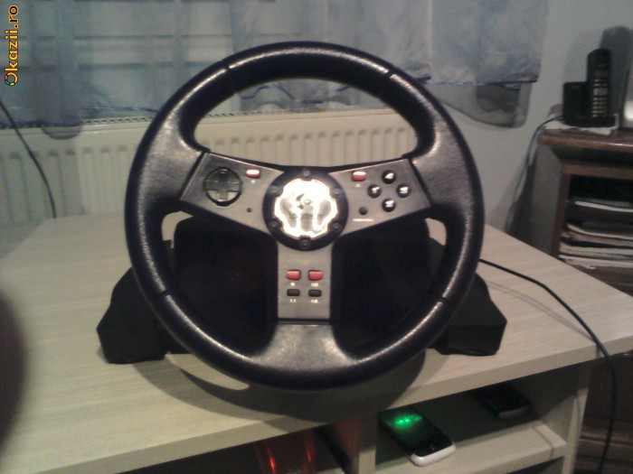 Formula&trade; Vibration Feedback Wheel - Logitech-Volan cu Pedale foto mare