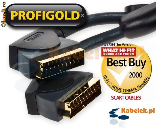 cablu euroscart profesional -PROFIGOLD foto mare