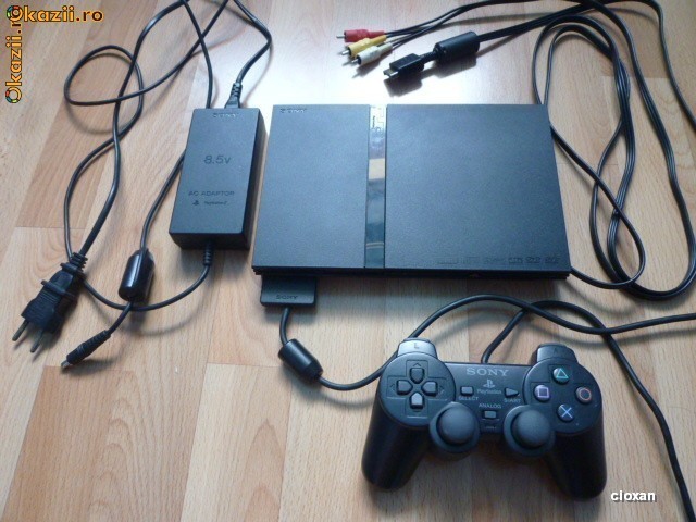 Consola PS2 slim (playstation 2 slim) foto mare