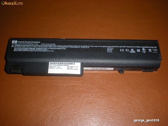 baterie laptop HP NX6120 NC6100 NC6120 NX6100 6515B NX6325 foto mare