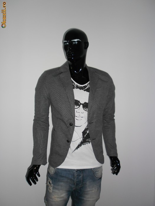 Sacou Zara Man foto mare