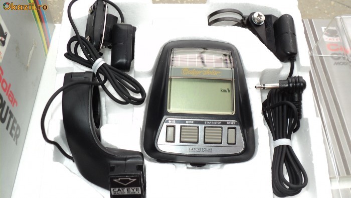 Ciclocomputer calculator bicicleta CATEYE CC 2000 solar foto mare