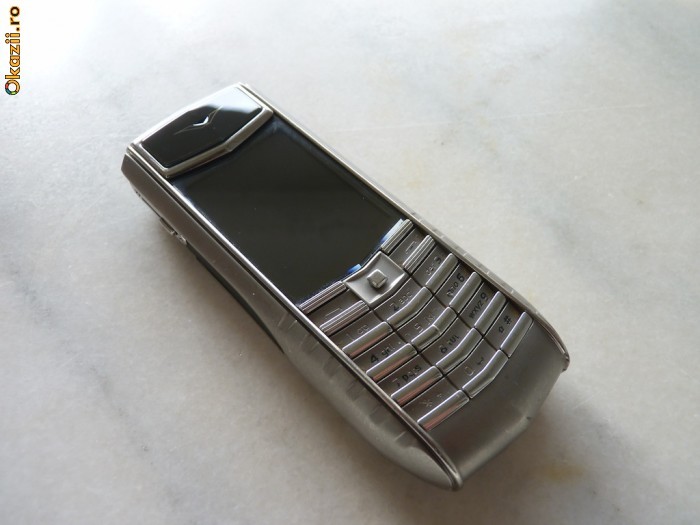 Vertu Ascent TI Lether Black stare excellent , original , FULL - 1049 EUR ! Okazie ! foto mare