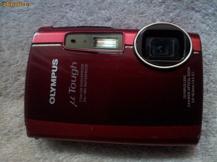 CAMERA FOTO-VIDEO OLYMPUS TOUGH-3000,12MPX,FILMARE HD,SUBACVATICA 3M,REZISTENTA SOCURI foto mare
