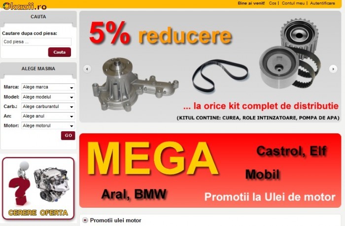 Auto la usa ta, piesa auto ieftine, ulei motor ieftin, piese auto prim montaj foto mare