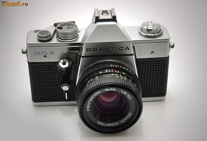 Praktica MTL3 + 1.8/50 + toc foto mare