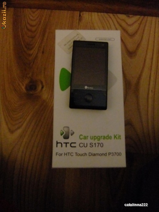 HTC Touch Diamond + Car kit la cutie foto mare