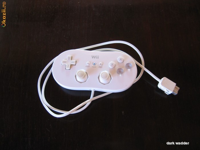 WII NINTENDO CLASIC CONTROLER ORIGINAL (Transport gratuit la plata in avans) foto mare