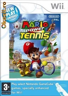 Mario Power Tennis Wii foto mare