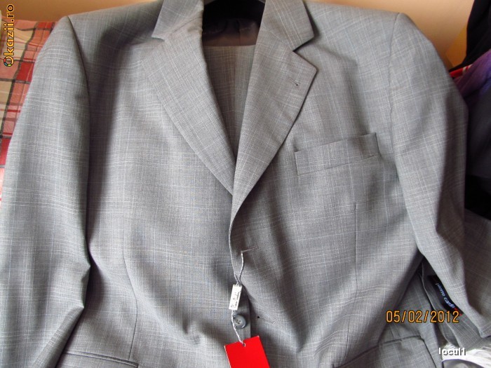 Pierre Cardin 2 costume barbatesti NOI Woolmark (lana pura) marimea 106. Reducere de pret  50% foto mare