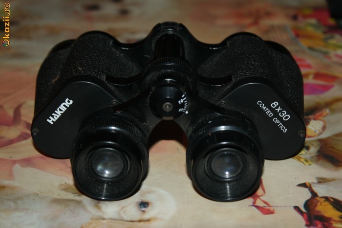 BINOCLU vechi HAKING - COATED OPTICS foto mare